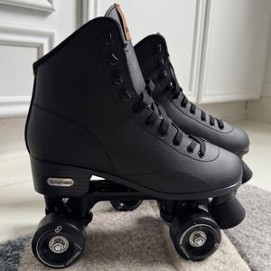 Roller Derby Cruze XR Hightop Mens 9 Roller Skates Black Classic Quad